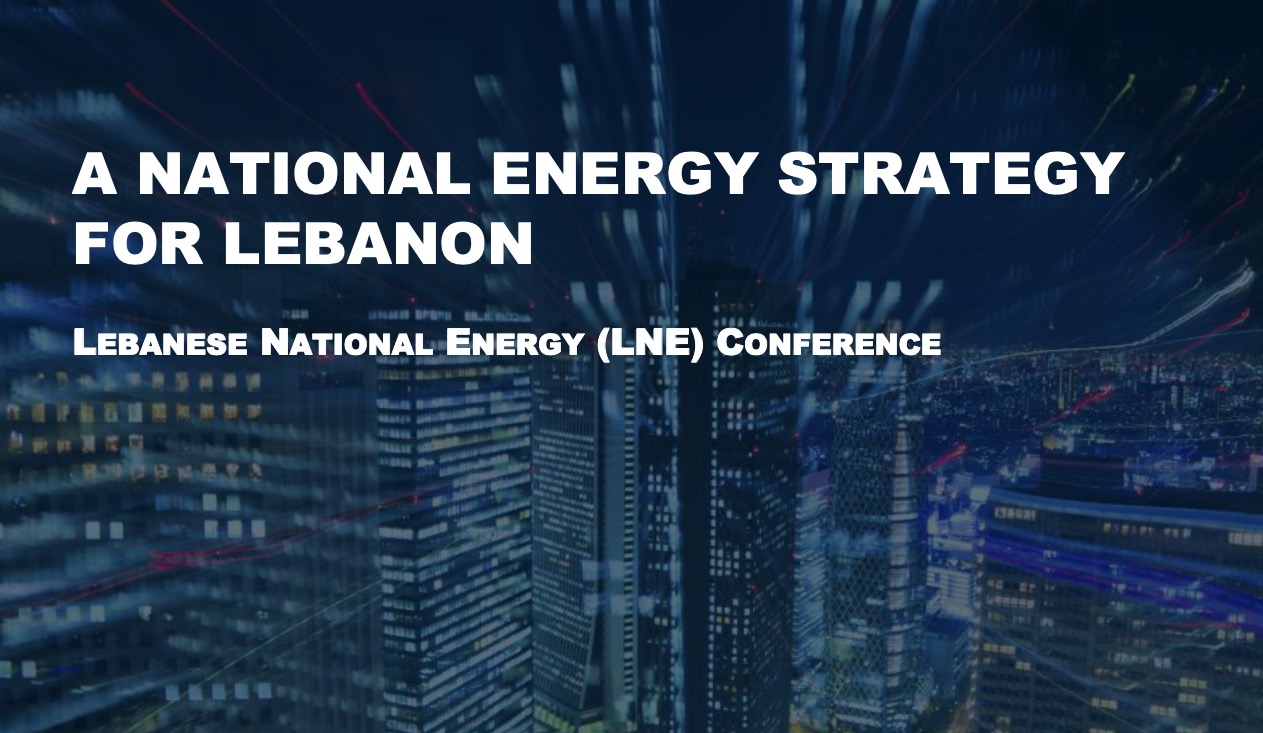 A National Energy Strategy for Lebanon