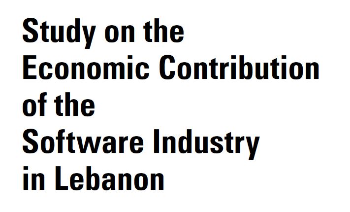 Study on the Economic Contribution of the Software Industry in Lebanon